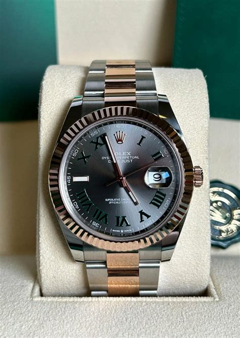 rolex wimbledon datejust rose gold|Rolex Datejust Wimbledon 2020.